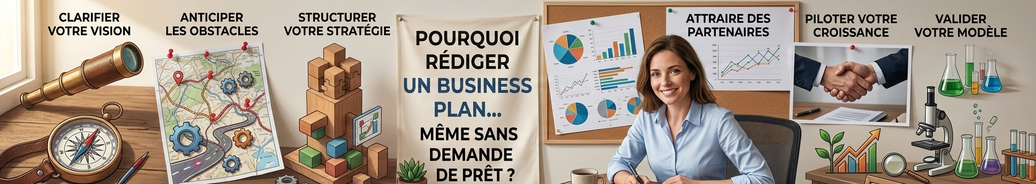 Pourquoi rédiger un business plan même si on ne demande pas de prêt